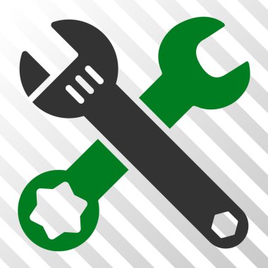 İngiliz anahtarları vektör simgesi