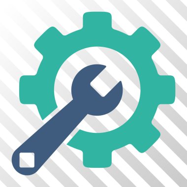 Hizmet araçları vektör simgesi