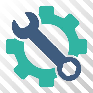 Hizmet araçları vektör simgesi