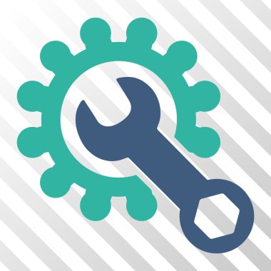 Hizmet araçları vektör simgesi