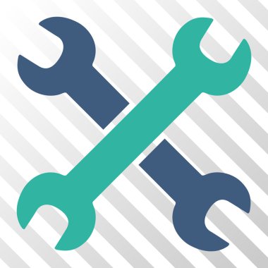 İngiliz anahtarları vektör simgesi