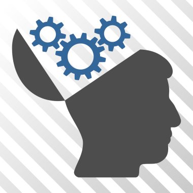 Açık fikirli Gears vektör simgesi