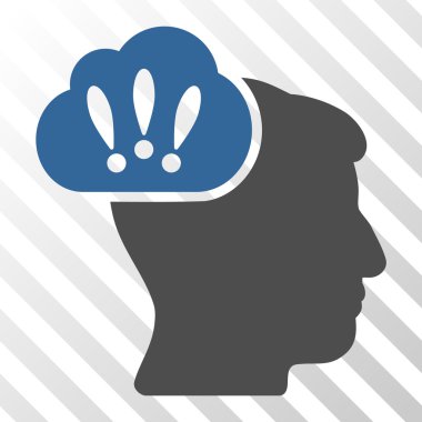 Sorun beyin fırtınası vektör simgesi