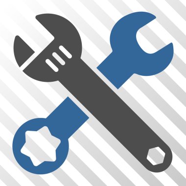 İngiliz anahtarları vektör simgesi