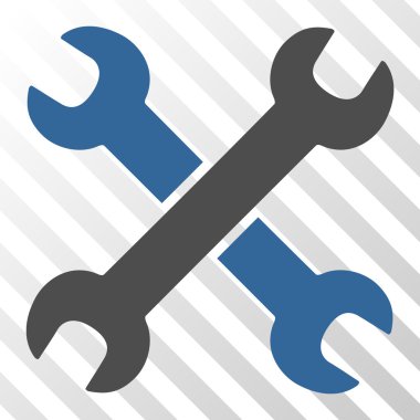 İngiliz anahtarları vektör simgesi