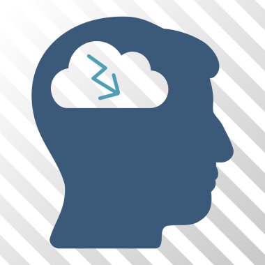 Beyin fırtınası vektör simgesi