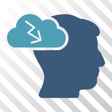 Beyin fırtınası vektör simgesi