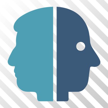 Çift yüzlü vektör simgesi