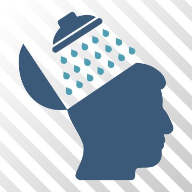 Propaganda beyin duş vektör simgesi