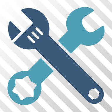 İngiliz anahtarları vektör simgesi