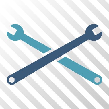 İngiliz anahtarları vektör simgesi