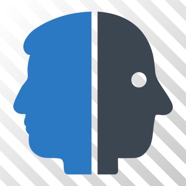 Çift yüzlü vektör simgesi