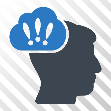 Sorun beyin fırtınası vektör simgesi