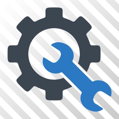 Hizmet araçları vektör simgesi