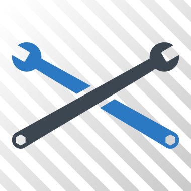 İngiliz anahtarları vektör simgesi