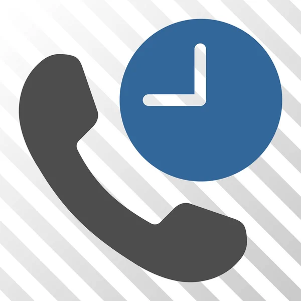 Telefone ícone vetor Tempo — Vetor de Stock