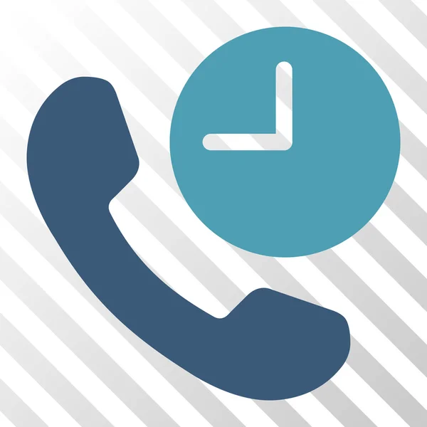 Telefone ícone vetor Tempo — Vetor de Stock