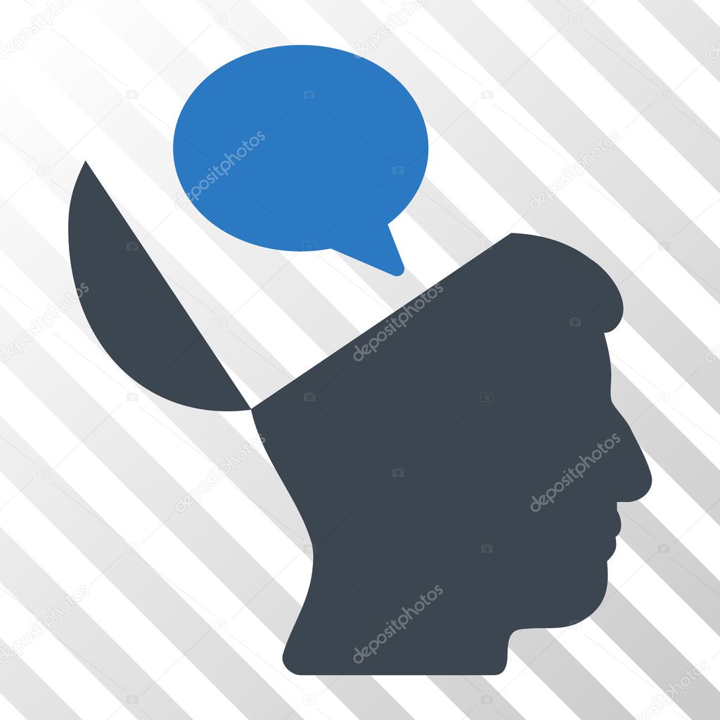 Open Mind Opinion Vector Icon