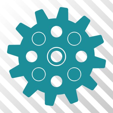Gearwheel vektör simgesi