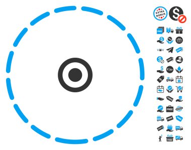 Ücretsiz Bonus yuvarlak alan simgesi