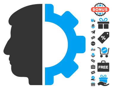 Ücretsiz Bonus ile Android kafa simgesi