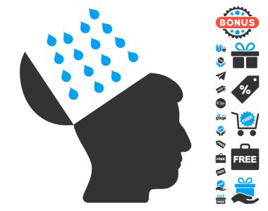 Beyin duş simgesi ücretsiz bonus