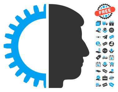 Ücretsiz Bonus ile Android kafa simgesi