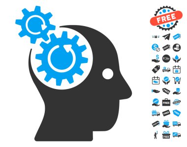 Beyin Gears döndürme simgesi ücretsiz bonus