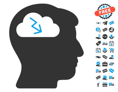 Beyin fırtınası simgesi ücretsiz bonus