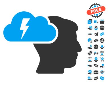 Beyin fırtınası simgesi ücretsiz bonus