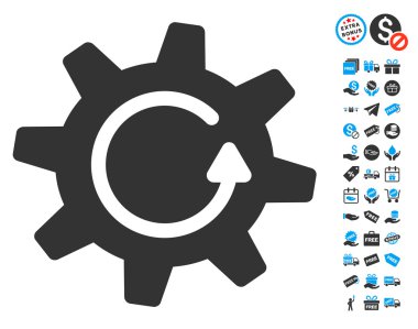 Karikatür döndürme yönünü simgesi ücretsiz bonus