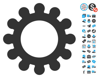 COG simgesi ücretsiz bonus