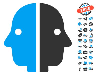 Çift yüzlü simgesi ücretsiz bonus