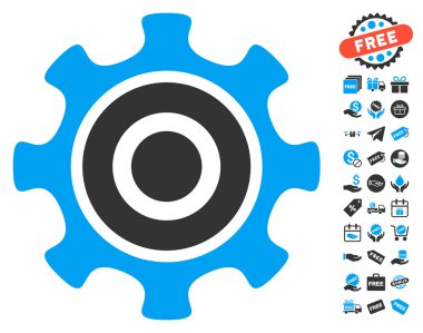 Ücretsiz Bonus dişli simgesiyle