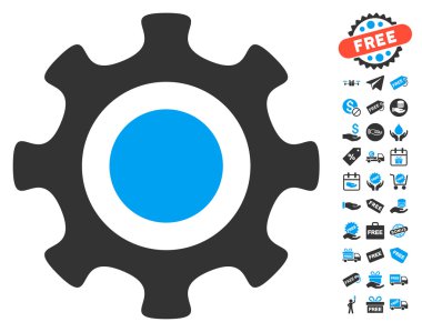 Ücretsiz Bonus dişli simgesiyle