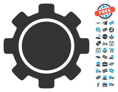 Dişli simgesini ücretsiz bonus