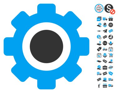 Dişli simgesini ücretsiz bonus