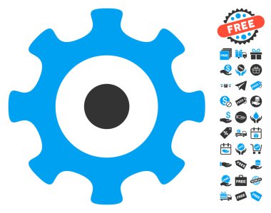 Dişli simgesini ücretsiz bonus