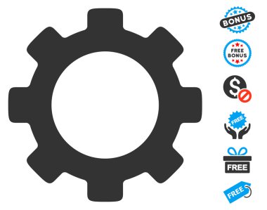 Dişli simgesini ücretsiz bonus