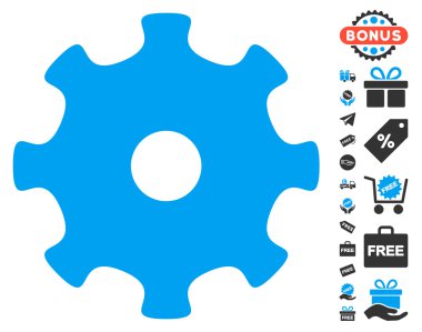 Dişli simgesini ücretsiz bonus