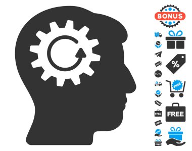 Döndürme simgesi ücretsiz bonus kafa dişli