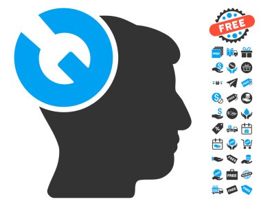 Kafa cerrahi Wrench kutsal kişilerin resmi ile ücretsiz Bonus