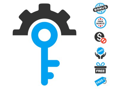 Anahtar Ücretsiz Bonus ile simge seçenekleri