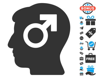 Zihin kudret simgesi ücretsiz bonus