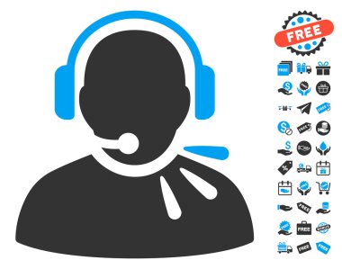 Operatör konuşma simgesini ücretsiz bonus