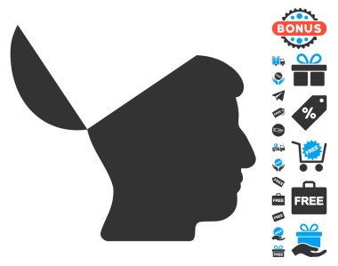 Açık fikirli simgesi ücretsiz bonus