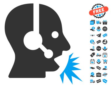 Operatör konuşma simgesini ücretsiz bonus