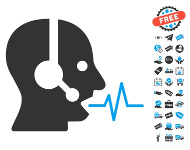 Operatör konuşma simgesini ücretsiz bonus