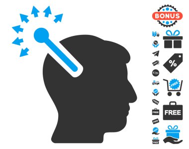 Ücretsiz Bonus ile optik sinir arayüzü simgesi