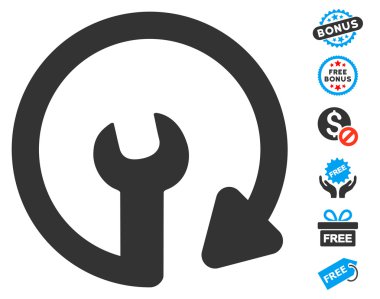 Ücretsiz Bonus ile Service simgesini tekrar